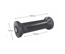 8" Cotton Reel - Rubber (16mm Bore)