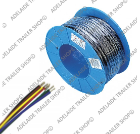 1m Trailer Wire - 7 Core Heavy Duty (15 Amp)