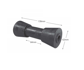 6" Sydney Type - Rubber (17mm Bore)