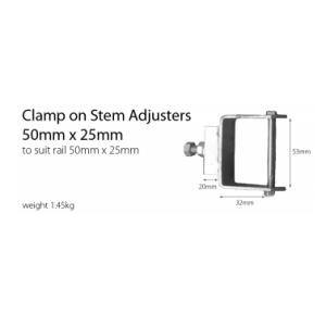 Stem Adjuster - Clamp On Bolt - 50mm x 25mm