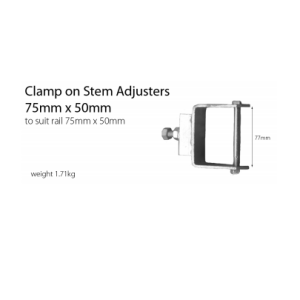 Stem Adjuster - Clamp On Bolt - 75mm x 50mm