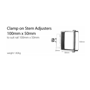 Stem Adjuster - Clamp On Bolt - 100mm x 50mm