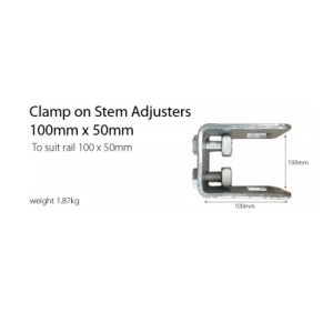 Stem Adjusters - Clamp On - 100mm x 50mm