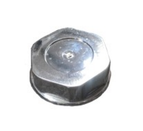 Chrome Plastic Cap (Hex)