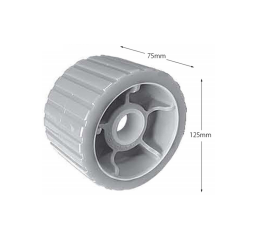 3" X 5" Wobble Rollers - Poly (24mm Bore)