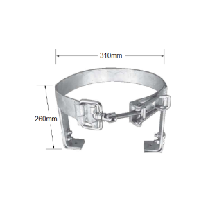 Gas Bottle Holder - Adjustable 9kg