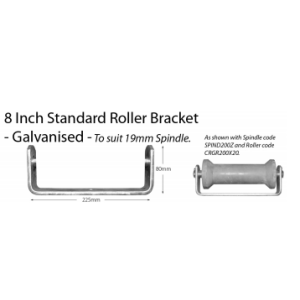 Boat Roller Bracket - Standard - 8"