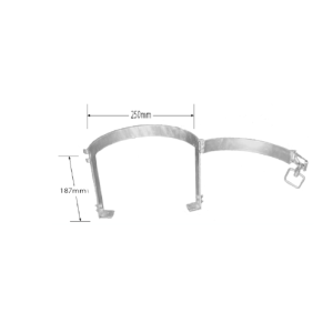 Gas Bottle Holder - Front Load 4kg