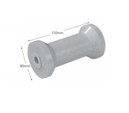 6" Cotton Reel - Non Marking (20mm Bore)