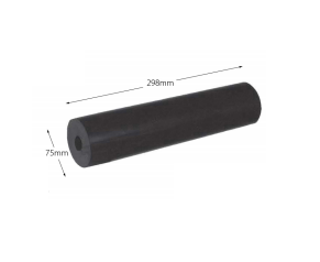 12" Parallel - Rubber (17mm Bore)