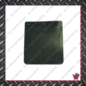 Trailer Mud Flap - Black (9" X 10")