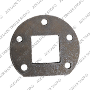 50mm Square 2 Tonne - Assembled - 12" LC6 Drum Hubs + Elec Backing Plates