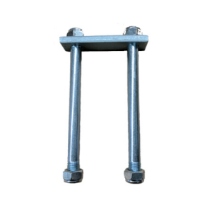 Shackle Plate Bolt Set - 3" x 7" Heavy Duty