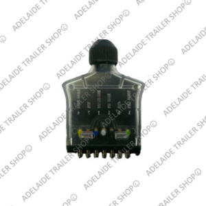 Flat Trailer Plug 7 Pin - Clear