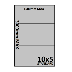 10x5 Trailer Floor - Checkerplate