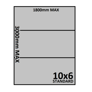 10x6 Trailer Floor - Checkerplate