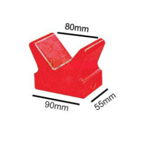 4" V Block - Soft Poly (14mm Bore)