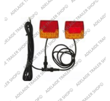 LED Trailer Light - 180 Series - Amber / Red / Number Plate Light Kit
