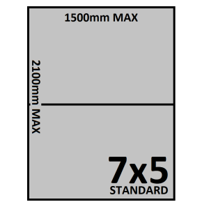 7x5 Trailer Floor - Checkerplate