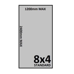 8x4 Trailer Floor - Checkerplate