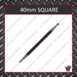 Trailer Axle - 40mm Square (Natural)