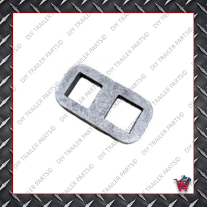 Drop Axle Plate - 50mm Square x 3 Inch Drop