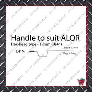 Adjustable Leg 500mm - Metric Thread - Front