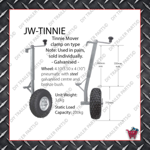 Standard Jockey Wheel (Galvanised) JW1UBG
