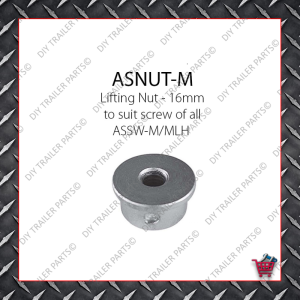 Adjustable Leg 500mm - Metric Thread - Front