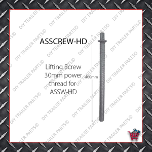 Adjustable Leg 500mm - Metric Thread - Front