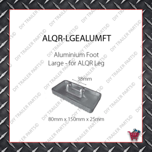 Adjustable Leg 500mm - Metric Thread - Front