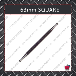 Trailer Axle - 63mm Square (Natural)
