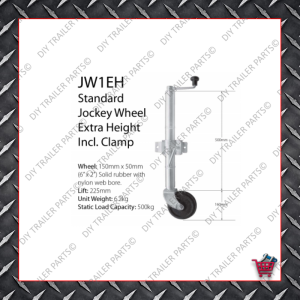 Economy Jockey Wheel (Incl. Clamp) JW1E