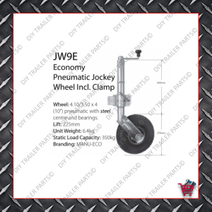 Economy Jockey Wheel (Incl. Clamp) JW1E