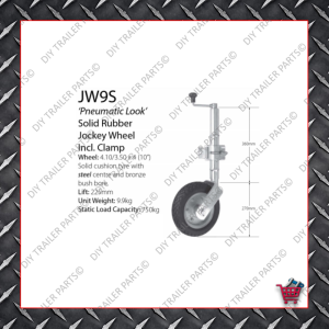 Economy Jockey Wheel (Incl. Clamp) JW1E