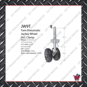 Economy Jockey Wheel (Incl. Clamp) JW1E
