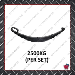 Roller Rocker Spring - Suit 13-14" Wheels (5 Leaf) Front