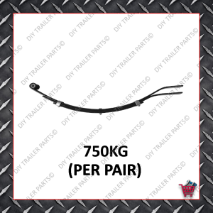 Slipper Spring - 45mm Wide - 6mm - 765mm (3 Leaf)