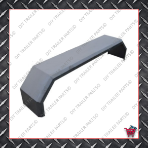 Trailer Mud Guard - Single Axle - Smooth (Suits 13" to 14")