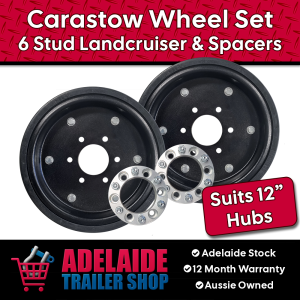 Carastow Caravan Stow Away Storage Wheel - 5 Stud