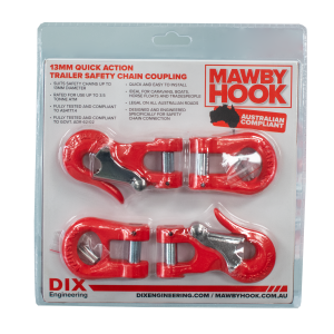 Mawby Hook 13mm Safety Chain Coupling 3.5T